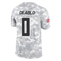A.Falcons #0 Divine Deablo Player Camo Salute to Service Limited BALCE Stitched Jerseys