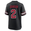 A.Cardinals #2 Will Johnson Player Black Alternate Game BALCE Stitched Jerseys