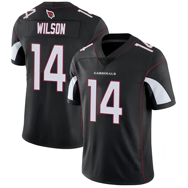 A.Cardinals #14 Michael Wilson Player Black Vapor Untouchable Elite Home Game BALCE Stitched Jerseys