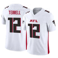 A.Falcons #12 Avieon Terrell Player White Vapor F.U.S.E. Limited BALCE Stitched Jerseys