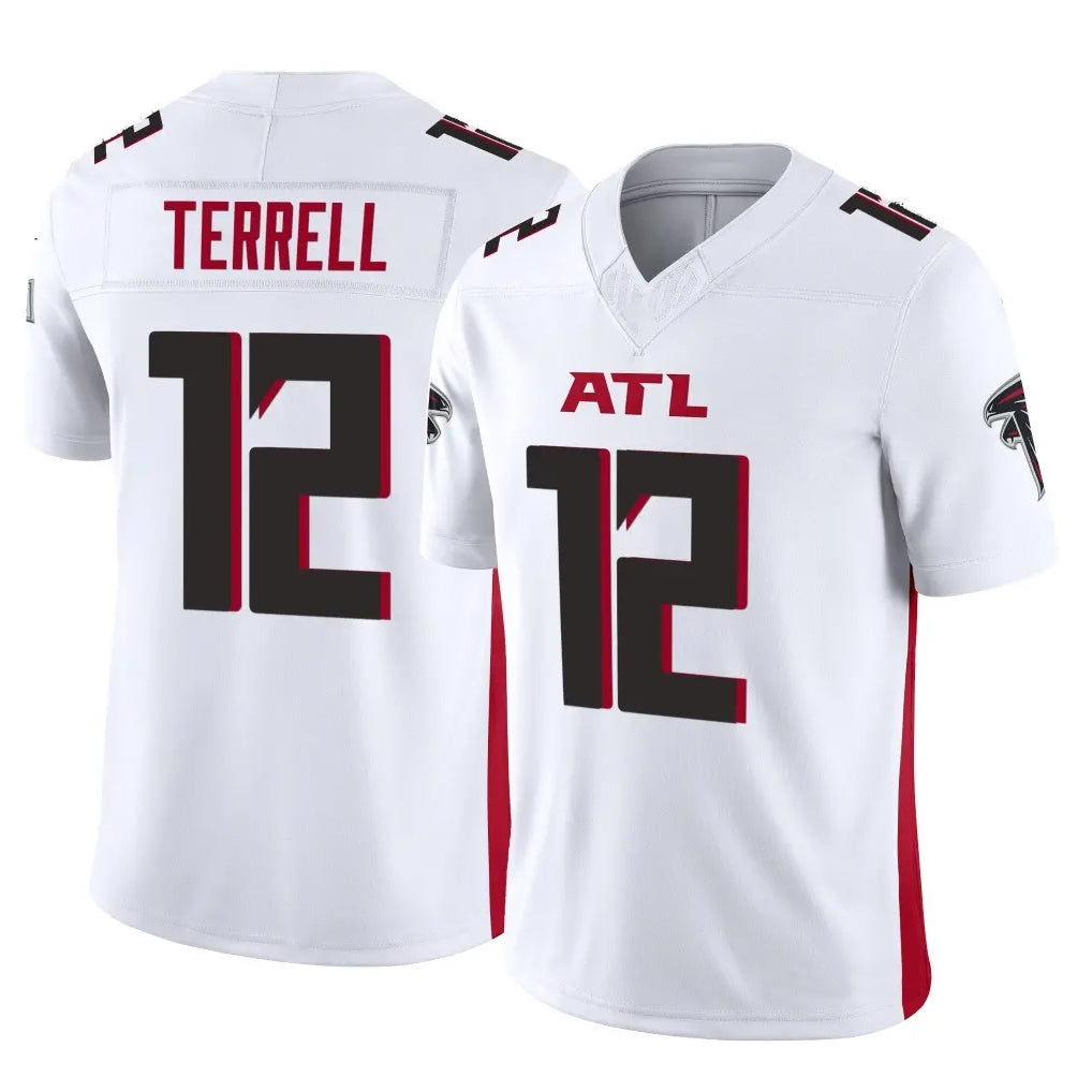 A.Falcons #12 Avieon Terrell Player White Vapor F.U.S.E. Limited BALCE Stitched Jerseys
