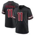 A.Cardinals #11 Larry Fitzgerald Player Black Alternate Game BALCE Stitched Jerseys
