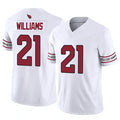 A.Cardinals #21 Garrett Williams Player White Game Home BALCE Stitched Jerseys
