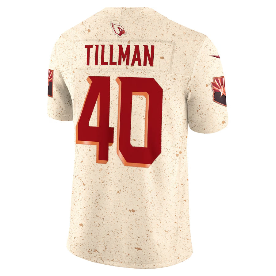 A.Cardinals #40 Pat Tillman Player Rivalries Collection Vapor Limited BALCE Stitched Jerseys