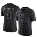 A.Falcons #3 Jessie Bates III Player Black RFLCTV Limited BALCE Stitched Jerseys