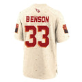 A.Cardinals #33 Trey Benson Player Cream Rivalries Collection Game BALCE Stitched Jerseys