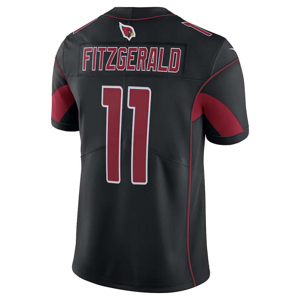 A.Cardinals #11 Larry Fitzgerald Player Black Vapor Untouchable Color Rush Limited BALCE Stitched Jerseys