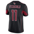 A.Cardinals #11 Larry Fitzgerald Player Black Vapor Untouchable Color Rush Limited BALCE Stitched Jerseys