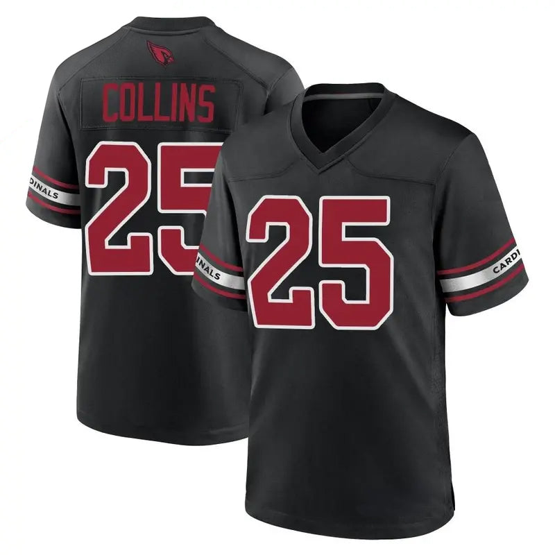 A.Cardinals #25 Zaven Collins Player Black Game Home BALCE Stitched Jerseys
