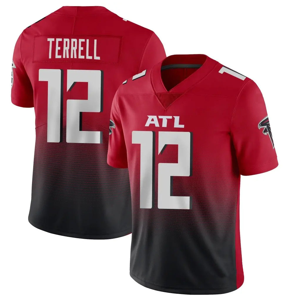 A.Falcons #12 Avieon Terrell Player Red Vapor Untouchable Limited Home Game BALCE Stitched Jerseys