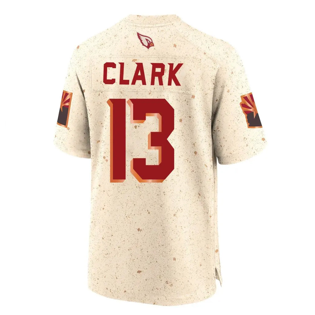A.Cardinals #13 Kei'Trel Clark Player Cream Rivalries Collection Game BALCE Stitched Jerseys
