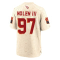 A.Cardinals #97 Walter Nolen III Player Cream Rivalries Collection Game BALCE Stitched Jerseys