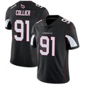 A.Cardinals #91 L.J. Collier Player Black Vapor Untouchable Elite BALCE Stitched Jerseys