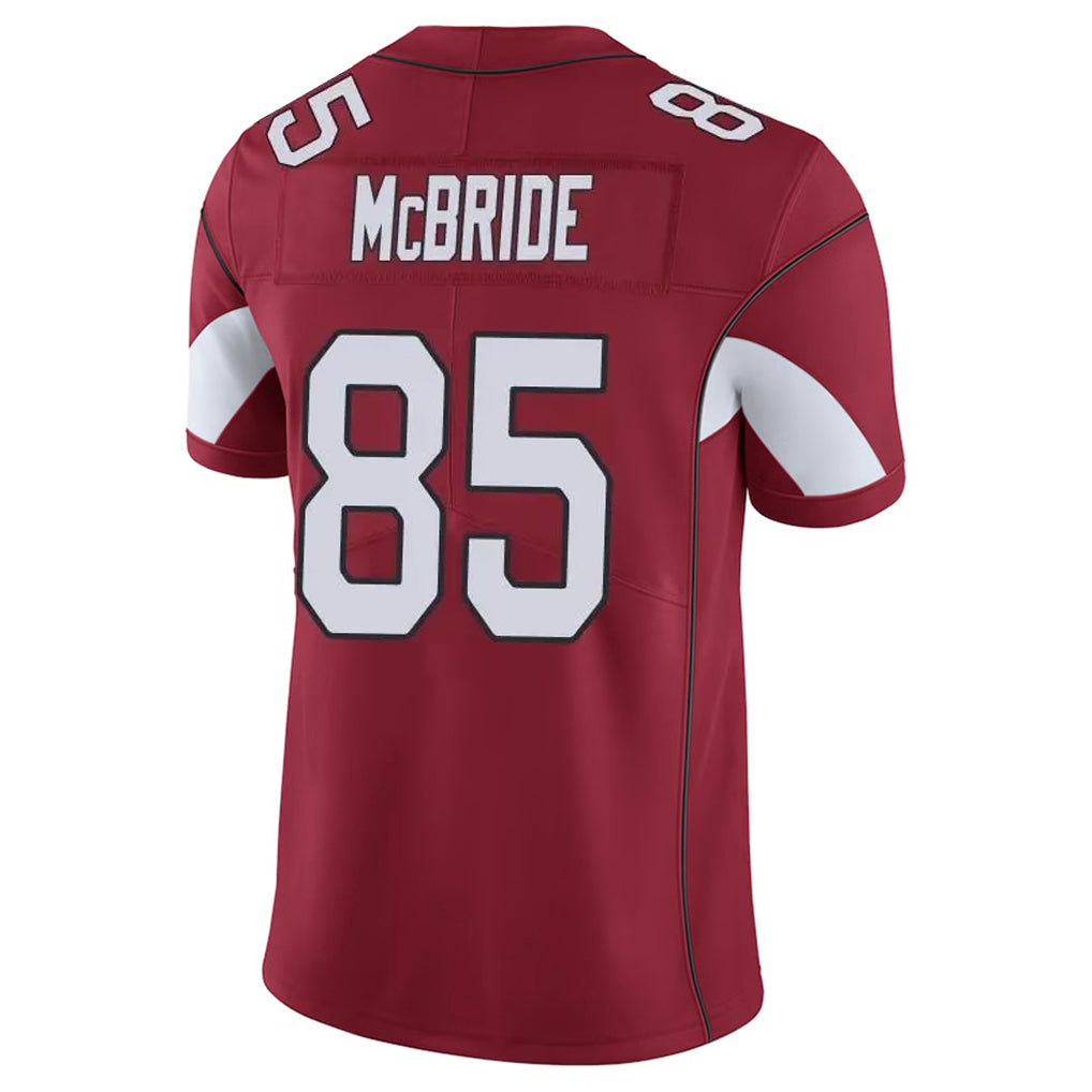 A.Cardinals #85 Trey McBride Player Cardinal Vapor Limited Home Game  BALCE Stitched Jerseys