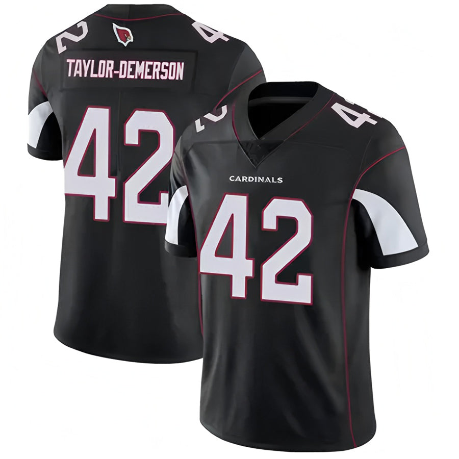A.Cardinals #42 Dadrion Taylor-Demerson Player Black Limited BALCE Stitched Jerseys