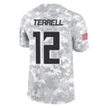 A.Falcons #12 Avieon Terrell Player Arctic Camo Salute to Service Limited BALCE Stitched Jerseys