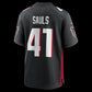 A.Falcons #41 Ben Sauls Black Team Game Stitched American Football Jerseys