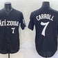 Arizona Diamondbacks #7 Corbin Carroll Black 'Gothic Desert Fang Edition' Vapor Limited Stitched Baseball Jersey