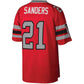A.Falcons #21 Deion Sanders Mitchell & Ness Legacy Replica Jersey - Red Stitched American Football Jerseys