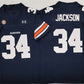 A.Tigers #34 Bo Jackson Navy 2024 F.U.S.E. Limited Stitched American College Jerseys