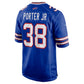 B.Bills #38 Daryl Porter Jr Royal Team Game American Football Jerseys