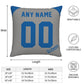Custom Los Angeles Dodgers Pillow Decorative Throw Pillow Case - Print Personalized Football Team Fans Name & Number Birthday Gift Football Pillows