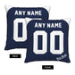 Custom New York Yankees Pillow Decorative Throw Pillow Case - Print Personalized Football Team Fans Name & Number Birthday Gift Football Pillows