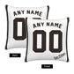 Custom San Diego Padres Pillow Decorative Throw Pillow Case - Print Personalized Football Team Fans Name & Number Birthday Gift Football Pillows
