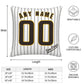 Custom San Diego Padres Pillow Decorative Throw Pillow Case - Print Personalized Football Team Fans Name & Number Birthday Gift Football Pillows