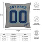 Custom Seattle Mariners Pillow Decorative Throw Pillow Case - Print Personalized Football Team Fans Name & Number Birthday Gift Football Pillows