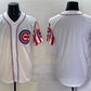 Chicago Cubs Blank White 2025 Independence Day Vapor Premier Limited Stitched Baseball Jersey