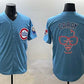 Chicago Cubs Blue Harry Caray 'Holy Cow' Patch 2024-25 2nd Alternate Limited Stitched Baseball Jersey