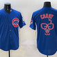 Chicago Cubs Royal Harry Caray 'Holy Cow' Patch Limited Stitched Baseball Jersey