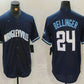 Chicago Cubs #24 Cody Bellinger Navy City Connect Cool Base Stitched Baseball Jersey