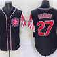 Chicago Cubs #27 Seiya Suzuki Black 2025 Independence Day Vapor Premier Limited Stitched Baseball Jersey