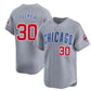 Chicago Cubs #30 Kyle Tucker Grey 2025 Limited Stitched Baseball Jersey
