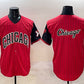 Chicago White Sox Team Big Logo Red Black 2025 City Connect Limited Stitched Baseball Jersey