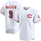 Cincinnati Reds #9 Matt McLain White 2025 Home Limited Stitched Baseball Jersey