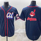 Cleveland Guardians American League Team Big Logo Navy 2025 All-Star Edition Limited Stitched Baseball Jersey