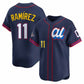 Cleveland Guardians #11 José Ramírez American League 2025 All-Star Edition Limited Player Jersey - Navy Baseball Jersey