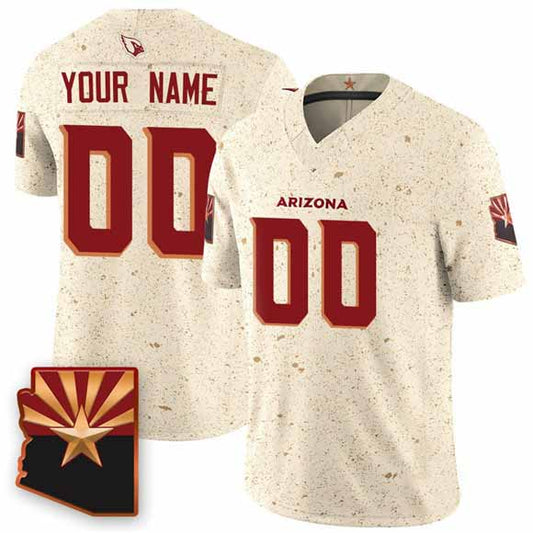 Custom A.Cardinals Active Player 2025 F.U.S.E. “Rivalries” Vapor Untouchable Limited Football Stitched Jersey