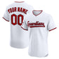 Custom Cleveland Guardians Home Elite Jersey – White Stitched Baseball Jerseys