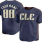 Custom Cleveland Guardians Navy City Connect Limited Jersey Stitched Baseball Jersey