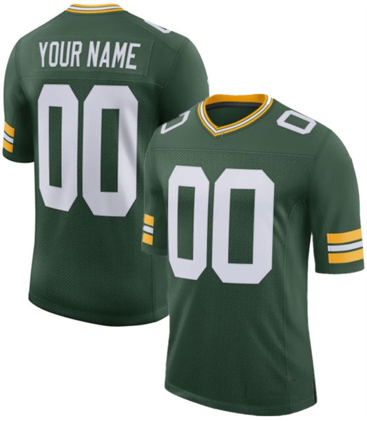 Custom GB.Packers Active Player Green 2025 Vapor Untouchable Limited Football Stitched Jersey