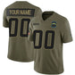 Custom LA.Chargers Active Player Olive 2025 F.U.S.E. Salute to Service Limited Stitched Football Jersey