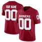 Custom O.Sooners Active Player Red Stitched Football College Jerseys