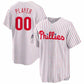Custom Philadelphia Phillies 2025 All-Star Game Home Pick-A-Player Replica Jersey - White Baseball Jerseys
