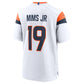 D.Broncos #19 Marvin Mims Jr White Game Stitched American Football Jerseys