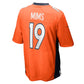 D.Broncos #19 Marvin Mims Jr Orange Team Game Stitched American Football Jerseys