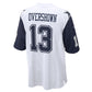 D.Cowboys #13 DeMarvion Overshown White Game American Football Jerseys